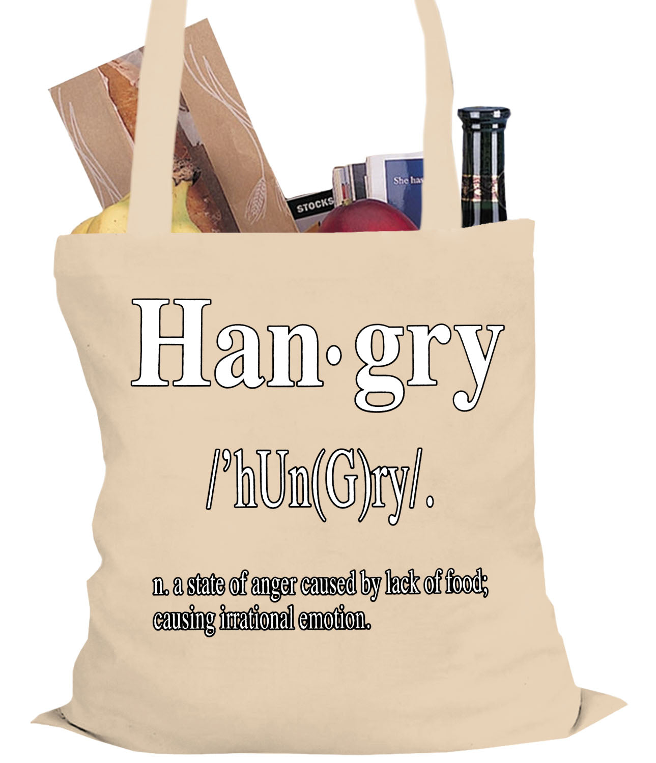 Hangry Definition Tote Bag