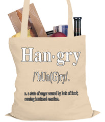 Hangry Definition Tote Bag