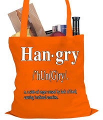 Hangry Definition Tote Bag