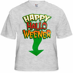 Happy Hallo-Weener Halloween T-Shirt