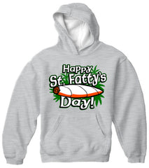 Happy St. Fatty's Day Adult Hoodie