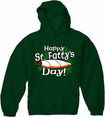 Happy St. Fatty's Day Adult Hoodie