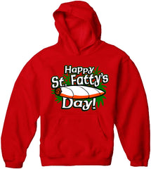 Happy St. Fatty's Day Adult Hoodie