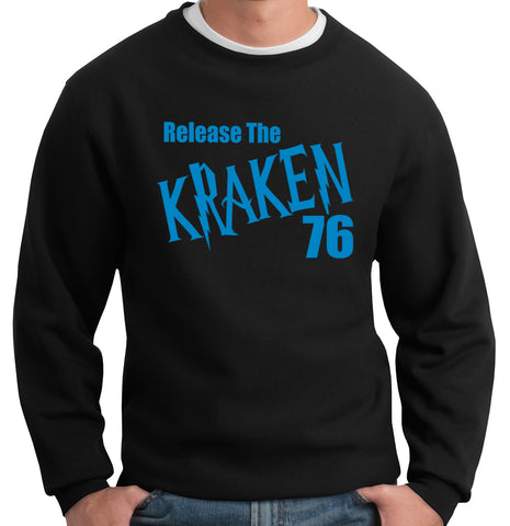 Hardy Release The Kraken Carolina  Crewneck Sweatshirt