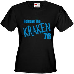 Hardy Release The Kraken Carolina Girl's T-Shirt