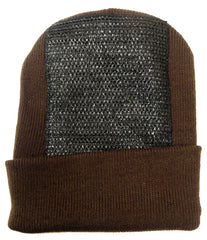 Head Spin Beanies - BBOY Headspin Break Dance Beanie (Dark Brown / Black)