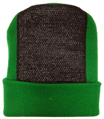 Head Spin Beanies - BBOY Headspin Break Dance Beanie (Kelly Green / Black)