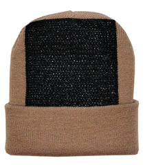 Head Spin Beanies - BBOY Headspin Break Dance Beanie (Khaki / Black)