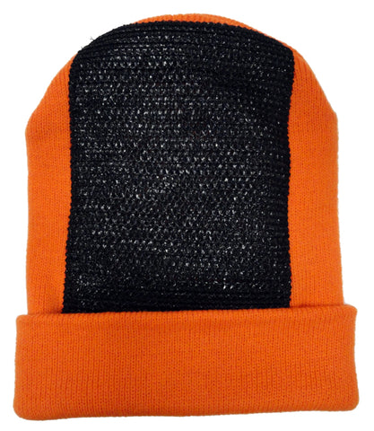 Head Spin Beanies - BBOY Headspin Break Dance Beanie (Orange / Black)