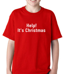 Help! It's Christmas Funny Holiday Kids T-shirt