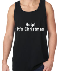 Help! It's Christmas Funny Holiday Tank Top