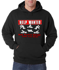 Help Wanted Many Positions Available Adult Hoodie