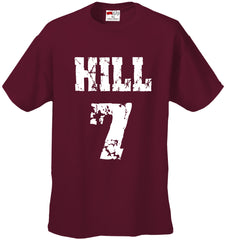 Hill #7 in Texas A&M Colors Kid's T-Shirt