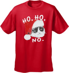 Ho Ho No Angry Cat Men's T- Shirt