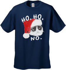 Ho Ho No Angry Cat Men's T- Shirt