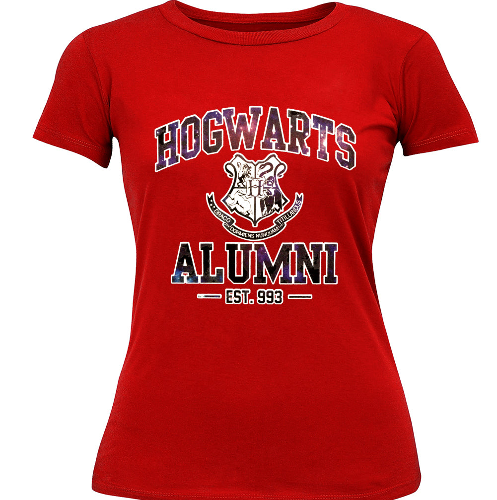 Hogwarts Alumni Galaxy Girl's T-Shirt