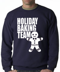 Holiday Baking Team Christmas Cookies Adult Crewneck