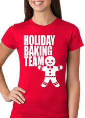 Holiday Baking Team Christmas Cookies Girls T-shirt