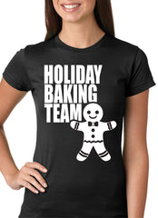 Holiday Baking Team Christmas Cookies Girls T-shirt