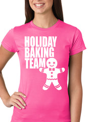 Holiday Baking Team Christmas Cookies Girls T-shirt