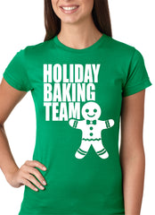 Holiday Baking Team Christmas Cookies Girls T-shirt