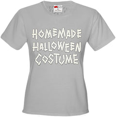 Home Made Halloween Costume Girls T-shirt