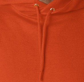 Hooded Sweatshirt :: Unisex Pull Over Hoodie (Burnt Orange)