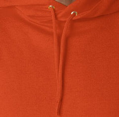 Hooded Sweatshirt :: Unisex Pull Over Hoodie (Burnt Orange)