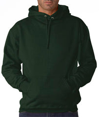 Hooded Sweatshirt :: Unisex Pull Over Hoodie (Forest Green)