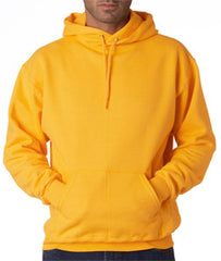 Hooded Sweatshirt :: Unisex Pull Over Hoodie (Gold)