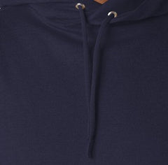 Hooded Sweatshirt :: Unisex Pull Over Hoodie (Navy)
