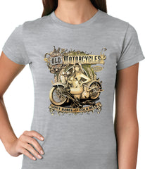 Hot Babes and Cold Beer Biker Ladies T-shirt