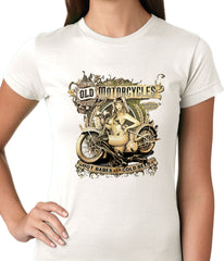 Hot Babes and Cold Beer Biker Ladies T-shirt