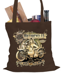 Hot Babes and Cold Beer Biker Tote Bag