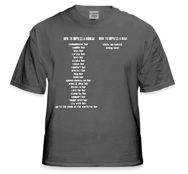 How to Impress a Woman T-Shirt –