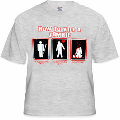 How To Kill A Zombie T-Shirt