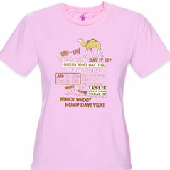 Hump Day Camel Kid's T-Shirt (Brown & White Print)