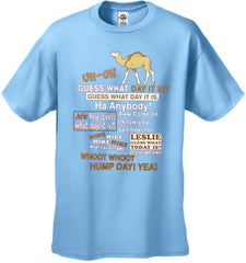 Hump Day Camel Kid's T-Shirt (Brown & White Print)