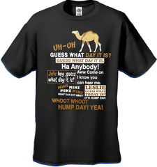 Hump Day Camel Kid's T-Shirt (Brown & White Print)