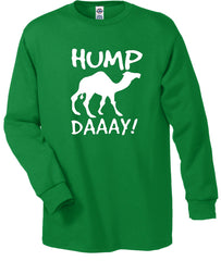 Hump Day Camel Long Sleeve Men's T- Shirt