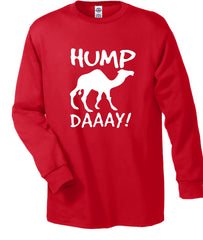 Hump Day Camel Long Sleeve Men's T- Shirt