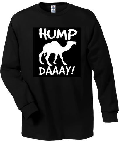 Hump Day Camel Long Sleeve Men's T- Shirt
