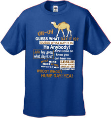 Hump Day Camel T-Shirt (Brown & White Print)