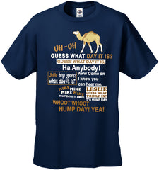 Hump Day Camel T-Shirt (Brown & White Print)
