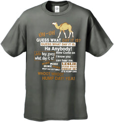 Hump Day Camel T-Shirt (Brown & White Print)