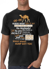 Hump Day Camel T-Shirt (Brown & White Print)