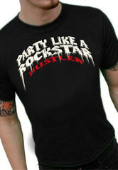 Huster "Rockstar" T-Shirt (Black)