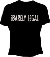 Hustler Barely Legal Shimmer T-Shirt