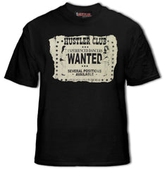 Hustler "Wanted" T-Shirt