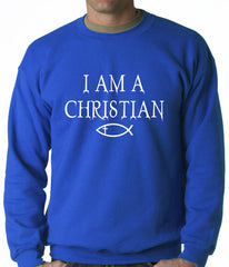 I Am A Christian Oregon College Shooting Adult Crewneck